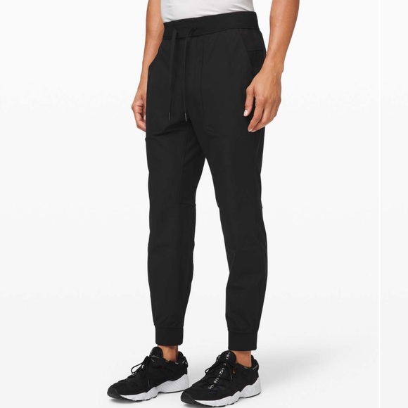 Lululemon ABC Jogger Men’s Black Size Medium - Picture 1 of 11